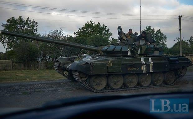 Т-72Б3, захваченный украинскими военными